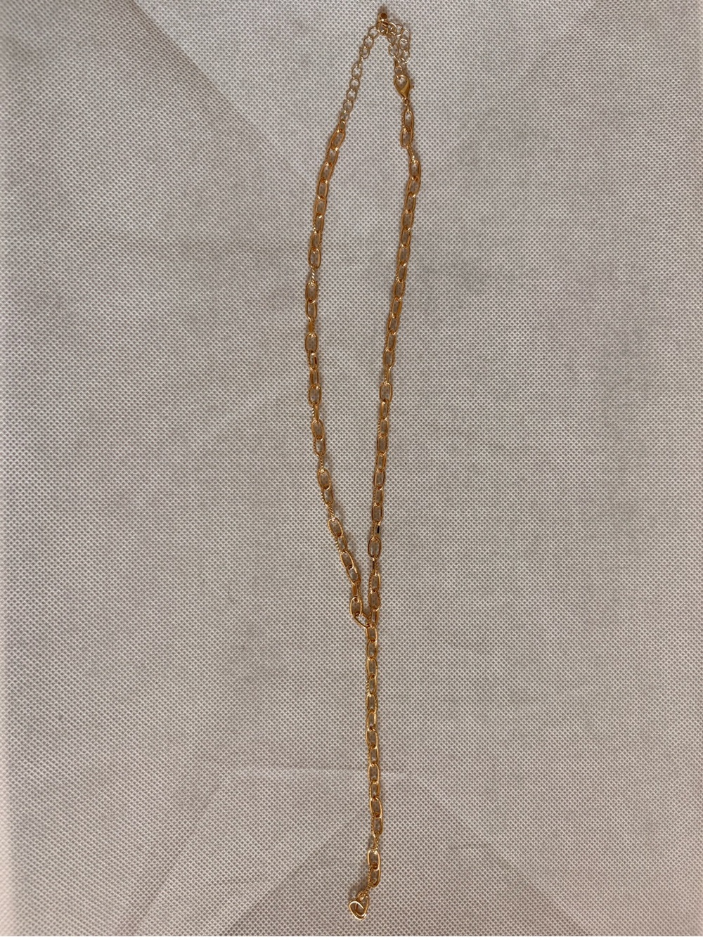 Gold Link Drop Y-Necklace - Women Jewelry